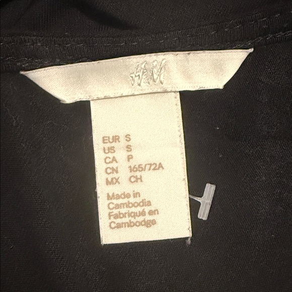 H&M Black Sleeveless Romper - Size Small - Picture 8 of 8